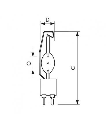 Lampe à haut rendement Master MHN SE 2000W 956 GX22 - Achetez maintenant ! 10191-15596