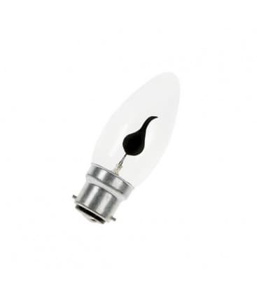 Classic Decor BA Flicker 3W B22d Flame Bulb Éclairage décoratif 10302-15976