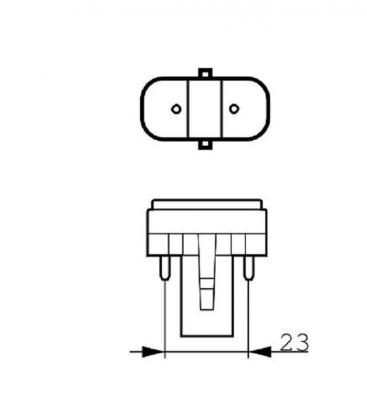 Acheter Lampe PL-S 11W 10 UV-A 2P G23 - Premium Actinic 4045-16731