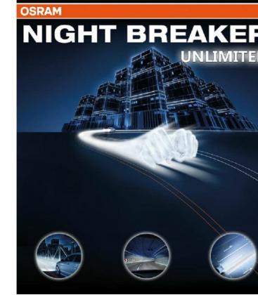 HB3 60W 12V Bombilla Coche NBU Night Breaker Unlimited - Paquete Doble 8156-18158