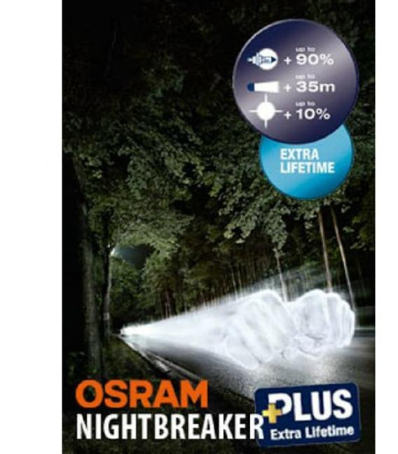 HB4 51W 12V Car Bulb NBP Night Breaker Plus - Double Pack – photo