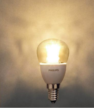 25W Mini Lampada LED Ledluster 4 - 220V WW P45 CL E14 8962-18645