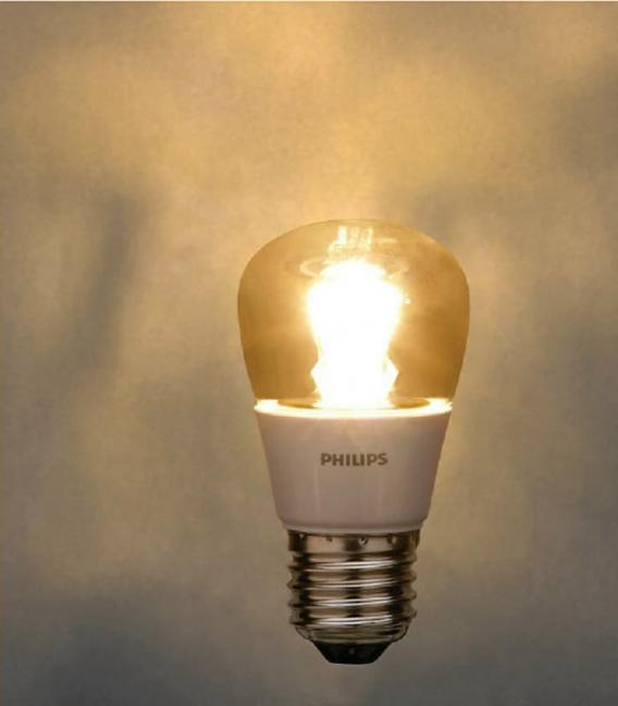 Ledluster 4 Mini lampes LED - 25W, 220V WW P45 CL E27 – Photo
