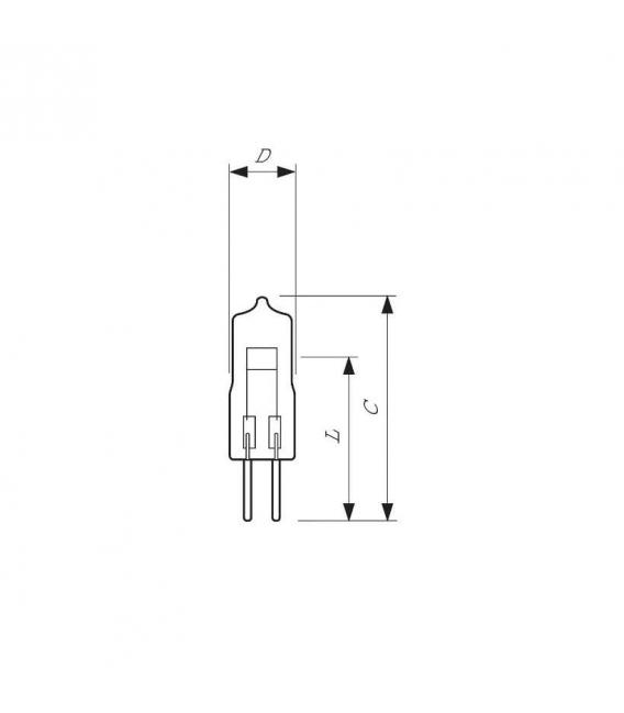 Light Bulb 5761 30W 6V G4 - Essential for Medical & Surgical Use – photo