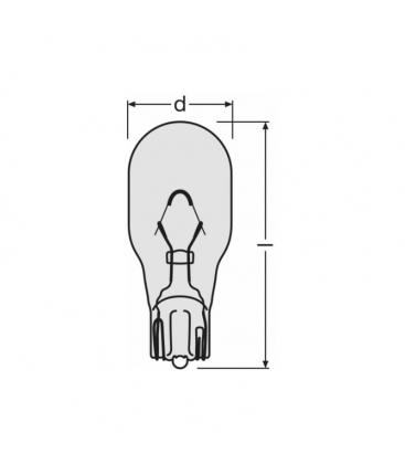 12V Car Bulb WY16W 16W 921NA Orange Light 10322-19395