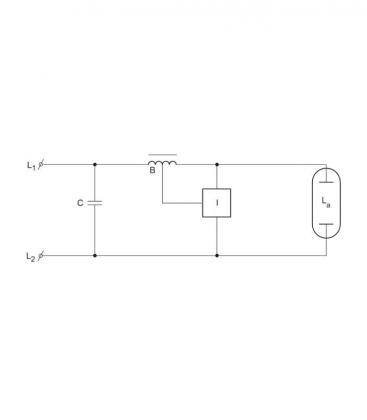 Elektronisches Überlagerungszündgerät für HS- und HI-Lampen - 70W 10326-19415