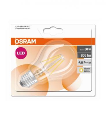 Lampada LED Classic A 60 6W Bianco caldo E27 10406-19741