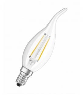 LED Classic candle BA 23 2W 827 220V FIL E14