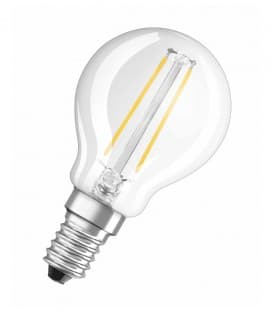 Mini lámpara LED clásica P 23 2W 827 220V FIL E14