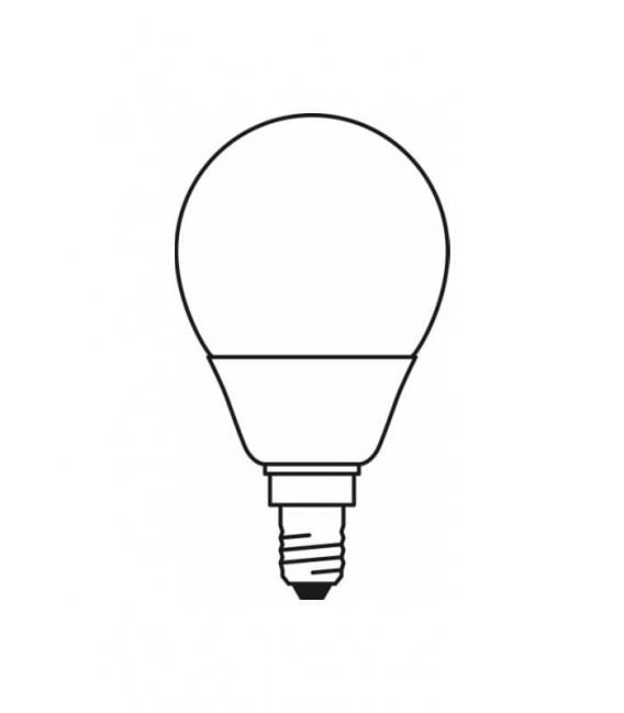 3W 827 220V FR E14 Mini LED sijalka P 25 - kompaktna luč za osvetlitev – fotografija