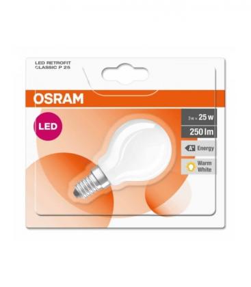 3W 827 220V FR E14 Mini Lámpara LED P 25 - Solución de iluminación compacta 10418-19808