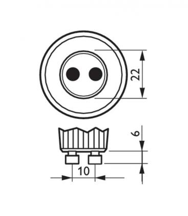 Master LEDspotMV VLE 4.3: LED sijalka z možnostjo zatemnitve 50W 830, 220V 10428-19846