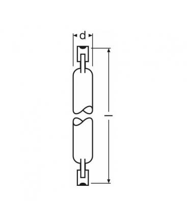 Linear Halogen Light Bulb 750W R7s - 220V Haloline Standard 947-2006