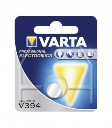 Batería V394 de 1,5 V y 56 mAh solución energética larga duración 10495-20145