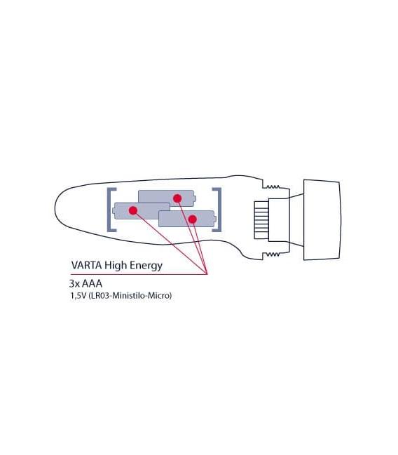 Torcia Trilogy LED Light 3AA - Tecnologia LED da 5 mm – Foto