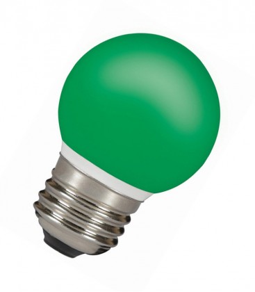 Green LED Lamp ToLedo Outdoor Ball IP44 E27 0.5W Colored 10575-20486