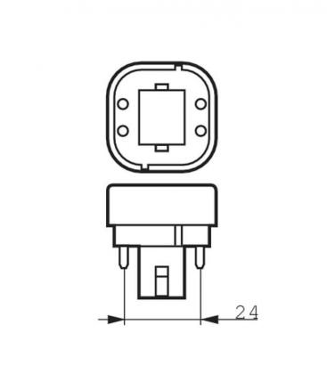 LED Lamp CorePro 9W 830 G24q - Energy Efficient 10624-20696