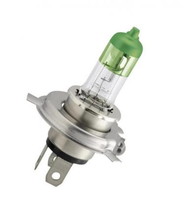 Grüne ColorVision Autolampe H4 60/55W 12V P43t - Doppelpack 10629-20734