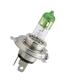 H4 60/55W 12V P43t Verde ColorVision Confezione doppia 10629-20734