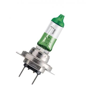 Bombilla ColorVision verde para coche H7 55W 12V - Paquete doble 10630-20749