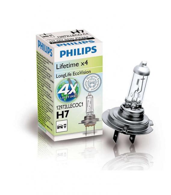 Bombilla coche H7 55W LongLife EcoVision - Tuning – foto