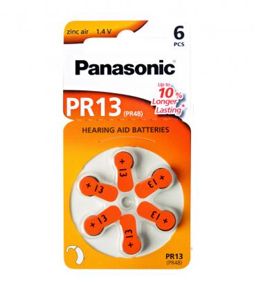 Pilas para audífonos PR13 de 1,4 V y 300 mAh energía larga duración 10717-21195