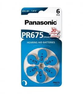 Panasonic PR675 1.4V 605mAh Hearing aid batteries