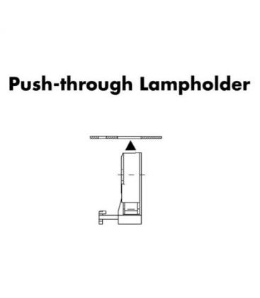 109332 Lampholder Base G13 - Push Through Design 8245-21374