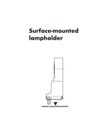 Base portalampada unica G24d 3 TC-D TC-t 7451-21392