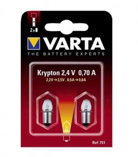 751 2.4V 700mA P13.5s Krypton Bombilla