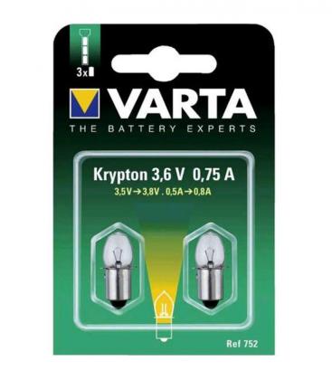 3,6 V 800 mA kriptonska žarnica za svetilko P13.5s 10769-21471