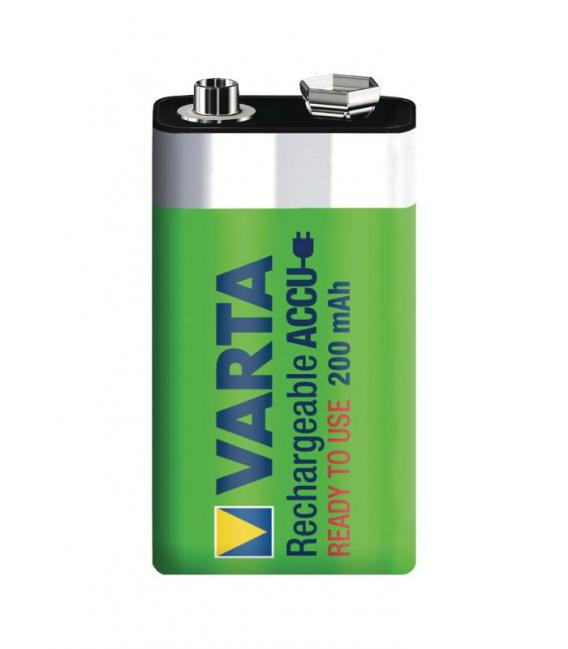 HR9V 200mAh NiMH Rechargeable Battery - Ready to Use – photo