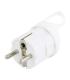 Angled Plug side outlet - white 10861-21960