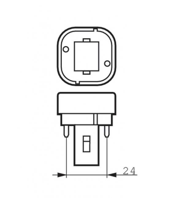 Master PL-C 26W 840 2P xtra Compact Energiesparlampe – foto