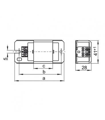 Ballast LN13.313 220V 50Hz - Magnetic Ballast 10945-22463
