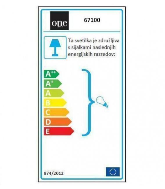 67100 E27 20W IP54 Gris Luminaria Exterior de Jardín – foto