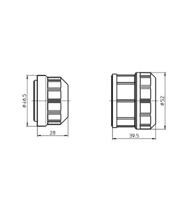 103710 Anneau à vis pour douille G13 - Ø 26 mm Taille 10993-22706