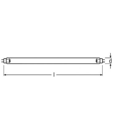 16W Mini T5 G5 UV-C: Compact Sterilization Lamp Solution 10998-22758