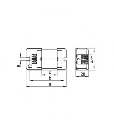Balasto LN 18I.319 220V 50Hz - Balastos Magnéticos 11016-22817