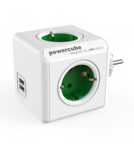 PowerCube Original USB Typ F Grün