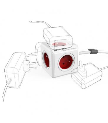 PowerCube Extended Type F Red 1,5 m - Cavo di prolunga elettrica 11059-22923