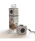 PowerCube Extended USB Tipo F Grigio 3 m 11066-22946