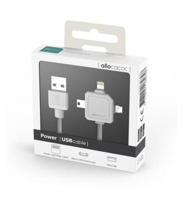 Cable USB de alimentación 3 en 1 para alargador PowerCube 11077-22982