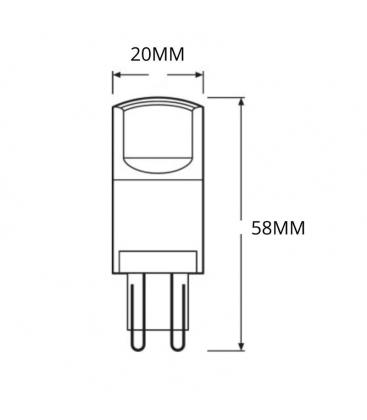 Lámpara LED Parathom PIN 40 3.8W Blanco Frío G9 11154-23175