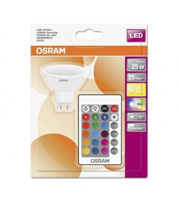 Ledstar PAR16 RGBW 25 4.5W 827 FR - Lámpara LED con mando a distancia 11182-23281