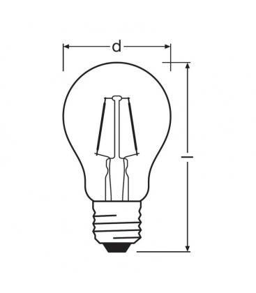 LED sijalka Star Deco Classic Green - 1,6W 7500K E27 11184-23288