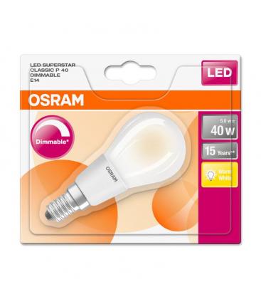 Mini lampada LED dimmerabile P 40 5W 827 E14 - Illuminazione a basso consumo energetico. 11201-23380