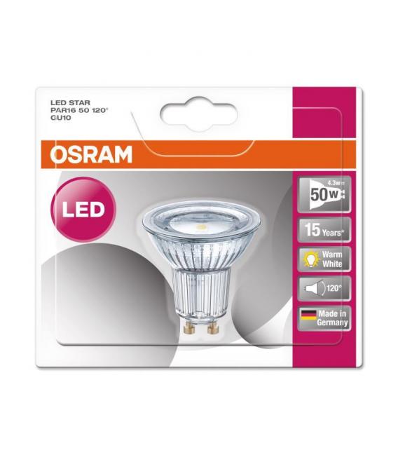 Star Par16 50 4,3W 827 - varčna LED sijalka – fotografija