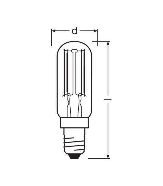 Lampe LED Star Special T26 4W 827 E14 - Ampoule domestique – Photo