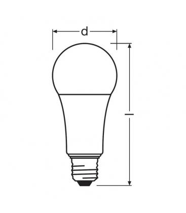 Lámpara LED Parathom Classic A 13W 840 E27 - Lámparas LED 11260-23737
